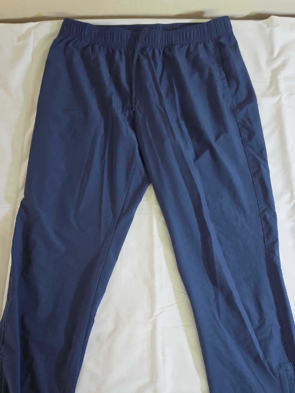 Men's Navy Performance Jogger Sweatpants with Elastic Waist